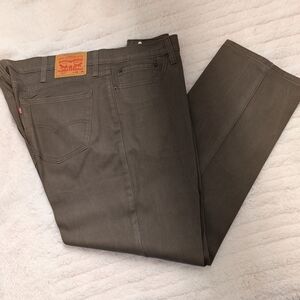 Levi's Men's 511 Olive DenimJeans W42 L30